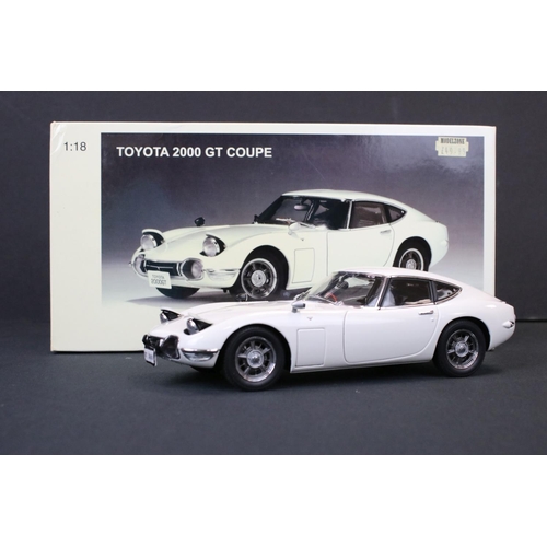 Two boxed AutoArt Millennium 1./18 diecast models to include 