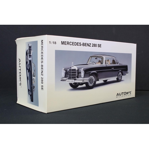 Two boxed AutoArt Millennium 1./18 diecast models to include Two boxed AutoArt Millennium 1./18 diecast models to include