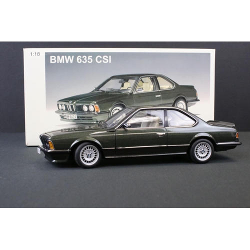 Two boxed AutoArt Millennium 1/18 diecast models to include BMW 