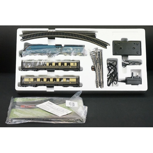 11 - Boxed Hornby OO gauge R1202 The Mallard Pullman electric train set, complete