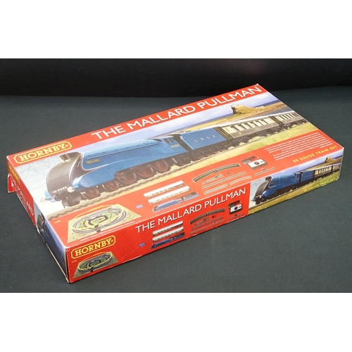 11 - Boxed Hornby OO gauge R1202 The Mallard Pullman electric train set, complete