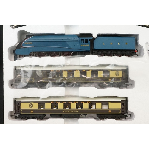 11 - Boxed Hornby OO gauge R1202 The Mallard Pullman electric train set, complete