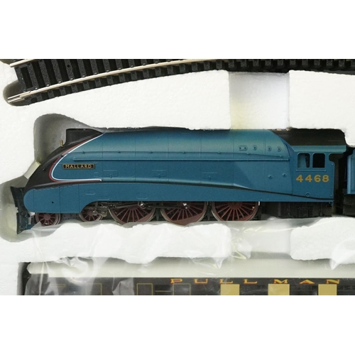 11 - Boxed Hornby OO gauge R1202 The Mallard Pullman electric train set, complete