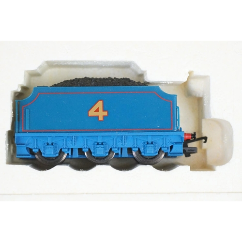 12 - Two boxed Hornby OO gauge Thomas & Friends to include R852 James the red engine and R383 Gordon the ... 