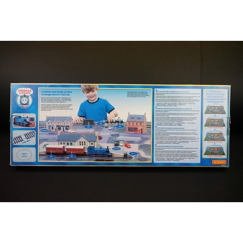 12 - Two boxed Hornby OO gauge Thomas & Friends to include R852 James the red engine and R383 Gordon the ... 