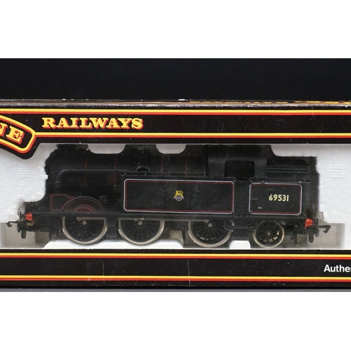 19 - Six boxed Palitoy Mainline OO gauge locomotives to include 2 x 37056 4-6-0 6P Rebuilt Scot Class LMS... 