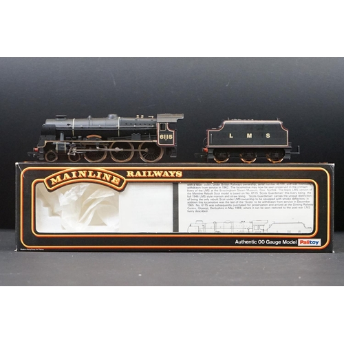 19 - Six boxed Palitoy Mainline OO gauge locomotives to include 2 x 37056 4-6-0 6P Rebuilt Scot Class LMS... 