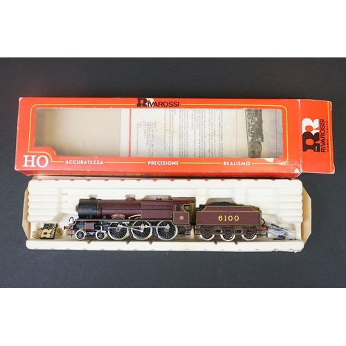 21 - Boxed Rivarossi HO gauge 1348 Royal Scot locomotive plus 2 x boxed Rivarossi coaches to include 2933... 