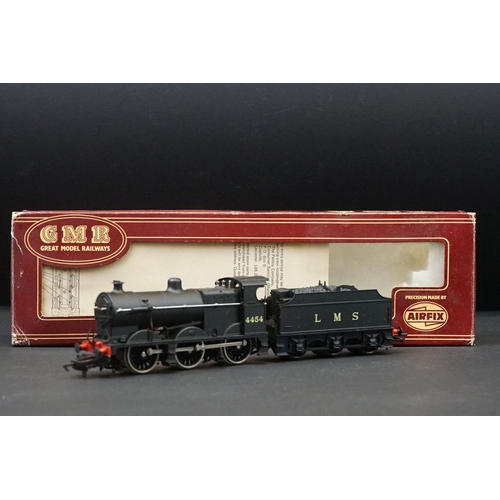 25 - Five boxed Airfix OO gauge locomotives to include 54150-1 Prairie Tank Loco 2-6-2 GWR green livery, ... 