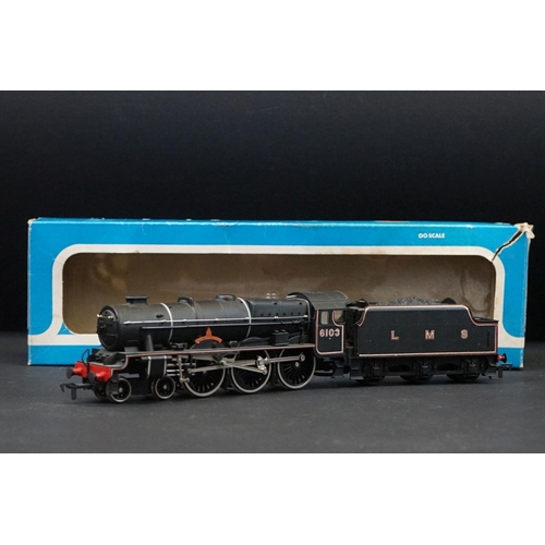 25 - Five boxed Airfix OO gauge locomotives to include 54150-1 Prairie Tank Loco 2-6-2 GWR green livery, ... 