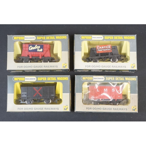 27 - 19 Boxed Wrenn OO gauge items of rolling stock to include Super Detail examples, 4 x coaches & 15 x ... 