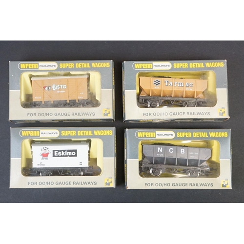 27 - 19 Boxed Wrenn OO gauge items of rolling stock to include Super Detail examples, 4 x coaches & 15 x ... 