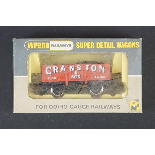 27 - 19 Boxed Wrenn OO gauge items of rolling stock to include Super Detail examples, 4 x coaches & 15 x ... 