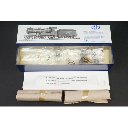 28 - Two boxed & unbuilt DJH OO gauge metal model kits to include K43 LBSC/SR/BR C2X 0-6-0 & K44 SR/BR 'L... 