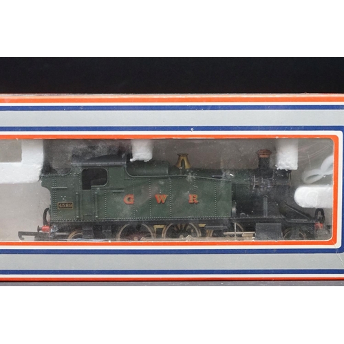 29 - Three OO gauge locomotives to include 2 x Lima (GWR 9400 0-4-2 & GWR 4589 2-6-2) and Bachmann 31053 ... 