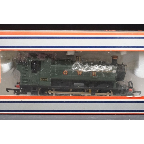 29 - Three OO gauge locomotives to include 2 x Lima (GWR 9400 0-4-2 & GWR 4589 2-6-2) and Bachmann 31053 ... 