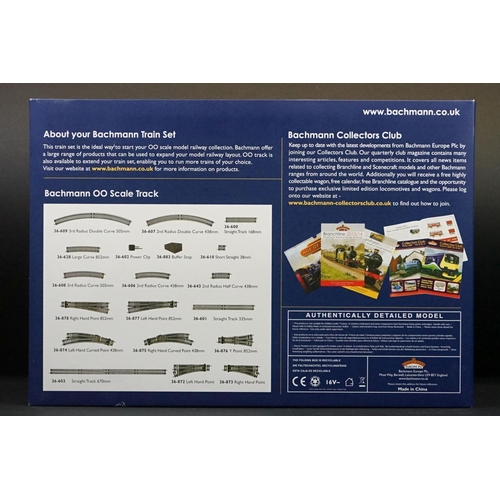 3 - Boxed Bachmann OO gauge 30077 Midnight Metropolitan train set, complete and ex