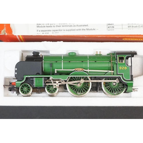 31 - Four boxed Hornby OO gauge locomotives to include R258 LMS 4-6-2 Princess Elizabeth, R302 BR Class 3... 