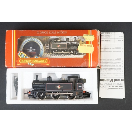 31 - Four boxed Hornby OO gauge locomotives to include R258 LMS 4-6-2 Princess Elizabeth, R302 BR Class 3... 