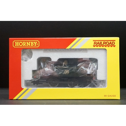 33 - Four boxed Hornby OO gauge locomotives to include 3 x Railroad Collector Clubs (R3678 GWR 0-4-0 No 1... 