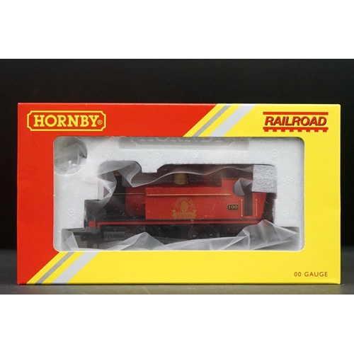 33 - Four boxed Hornby OO gauge locomotives to include 3 x Railroad Collector Clubs (R3678 GWR 0-4-0 No 1... 