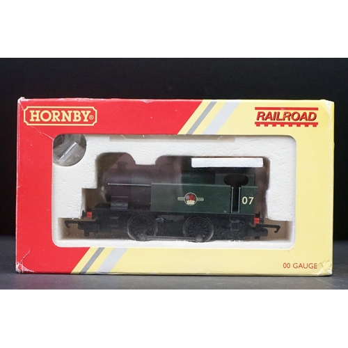 37 - Five boxed OO gauge locomotives to include 4 x Hornby (R2773 BR Industrial 0-4-0 No 7, R2597 Class 0... 