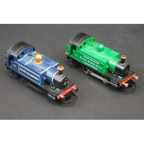 42 - 15 Hornby OO gauge 0-4-0 locomotives to include Coca Cola, Queen Mary, Redland, Little Giant, Blue D... 