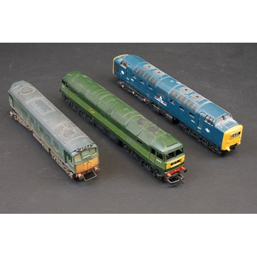 44 - 17 OO gauge Diesel locomotives and railcars to include Lim and Hornby examples featuring Lima Meld, ... 