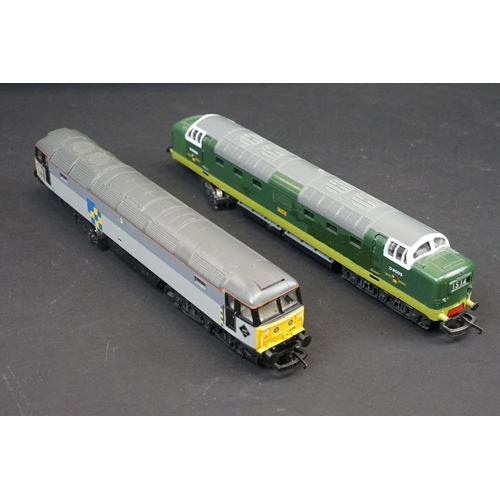 44 - 17 OO gauge Diesel locomotives and railcars to include Lim and Hornby examples featuring Lima Meld, ... 