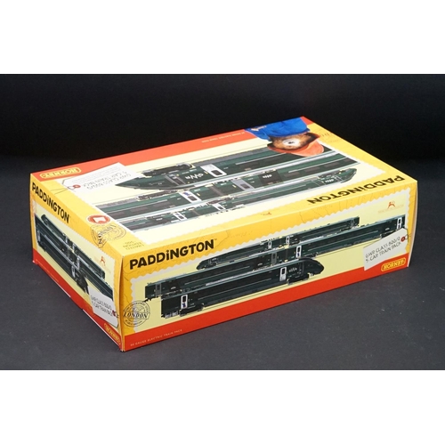 5 - Boxed ltd edn Hornby OO gauge R3691 GWR Livery Paddington 60th Anniversary Train Pack. complete with... 