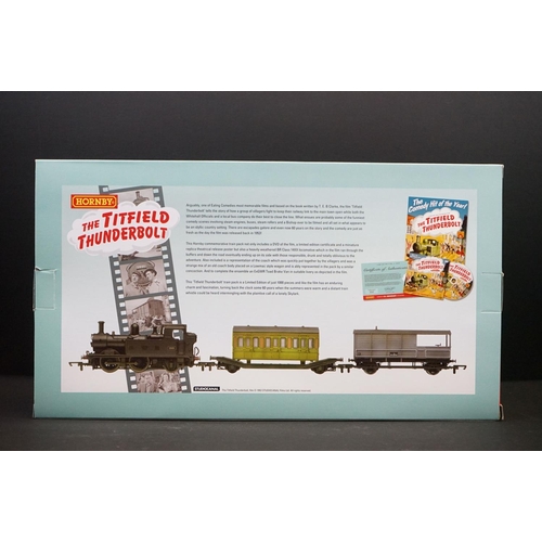 50 - Boxed ltd edn Hornby OO gauge R3186 The Titfield Thunderbolt electric train, complete with paperwork... 