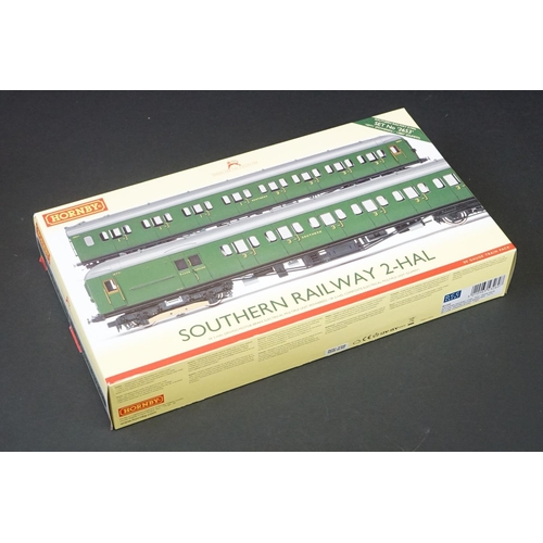 54 - Two boxed Hornby OO gauge Southern Railway train packs to include R3161 2 BIL 2114 & R3260 A HAL, bo... 