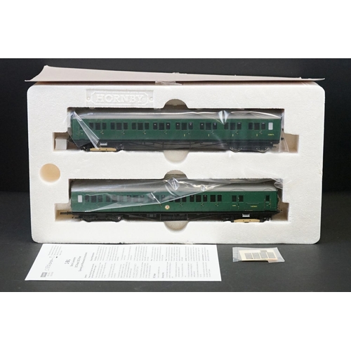 55 - Two boxed Hornby OO gauge British Railways train packs to include R3290A 2-HAL 2630 & R3162 2 BIL 21... 