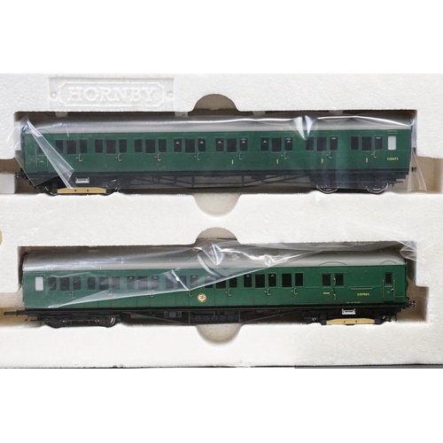 55 - Two boxed Hornby OO gauge British Railways train packs to include R3290A 2-HAL 2630 & R3162 2 BIL 21... 