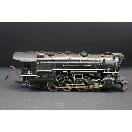 58 - Four Hornby O gauge locomotives to include French Serie Hornby 0-4-0 Etat 020-511 with Etat 25-511 t... 