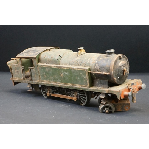 58 - Four Hornby O gauge locomotives to include French Serie Hornby 0-4-0 Etat 020-511 with Etat 25-511 t... 