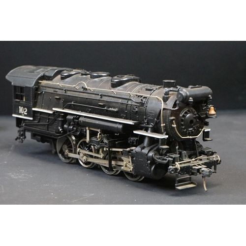 58 - Four Hornby O gauge locomotives to include French Serie Hornby 0-4-0 Etat 020-511 with Etat 25-511 t... 