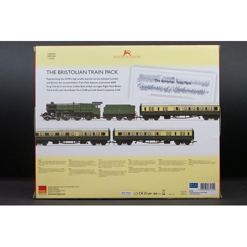 7 - Boxed ltd edn Hornby OO gauge R3401 The Bristolian Train Pack, complete and ex