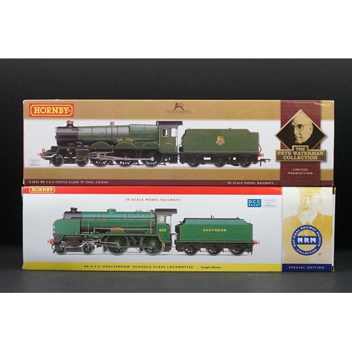 62 - Two boxed Hornby OO gauge locomotives to include The Peter Waterman Collection R2822 Early BR Castle... 