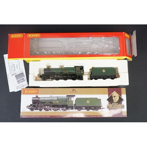 62 - Two boxed Hornby OO gauge locomotives to include The Peter Waterman Collection R2822 Early BR Castle... 