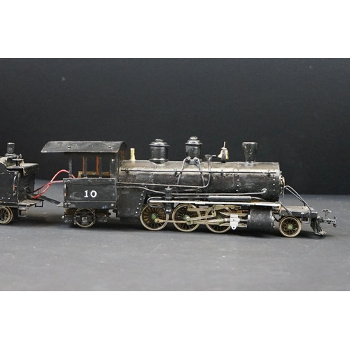 63 - One ON30 narrow gauge kit built motorised L&BR 2-6-0 locomotive with tender