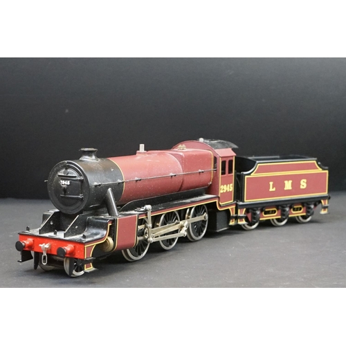 65 - Boxed Special ltd Release edn Bassett Lowke O gauge 99002 LMS Stanier 2-6-0 Mogul locomotive, ex