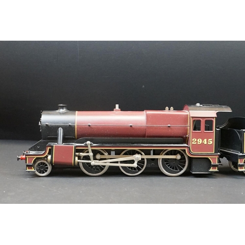 65 - Boxed Special ltd Release edn Bassett Lowke O gauge 99002 LMS Stanier 2-6-0 Mogul locomotive, ex