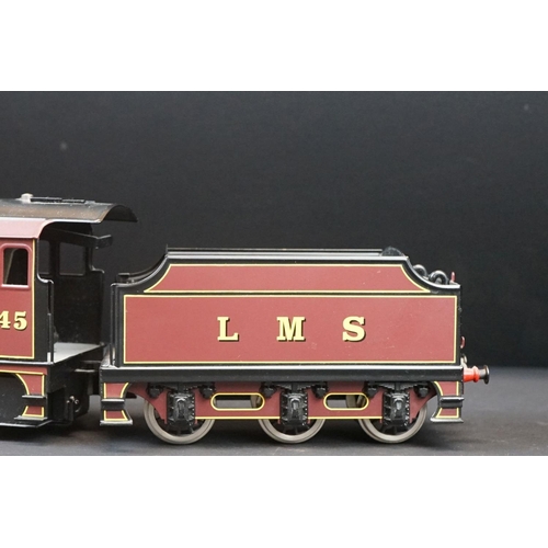 65 - Boxed Special ltd Release edn Bassett Lowke O gauge 99002 LMS Stanier 2-6-0 Mogul locomotive, ex