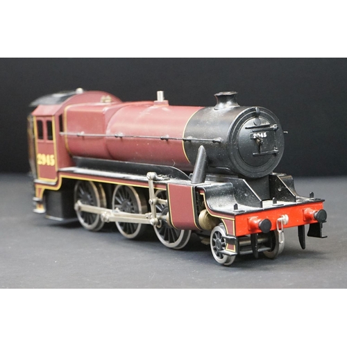 65 - Boxed Special ltd Release edn Bassett Lowke O gauge 99002 LMS Stanier 2-6-0 Mogul locomotive, ex