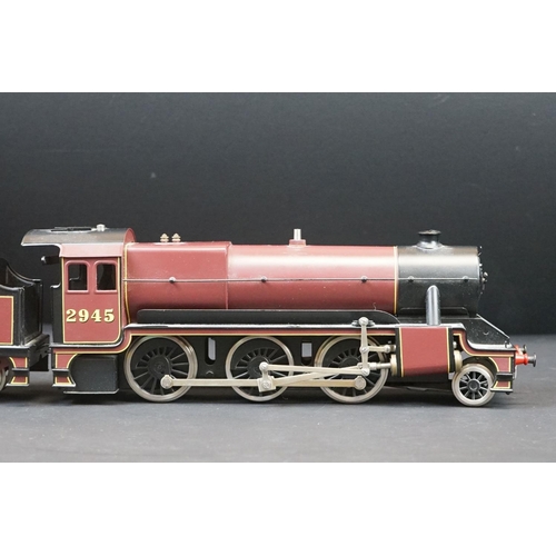 65 - Boxed Special ltd Release edn Bassett Lowke O gauge 99002 LMS Stanier 2-6-0 Mogul locomotive, ex