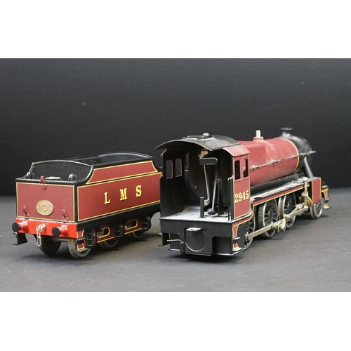 65 - Boxed Special ltd Release edn Bassett Lowke O gauge 99002 LMS Stanier 2-6-0 Mogul locomotive, ex