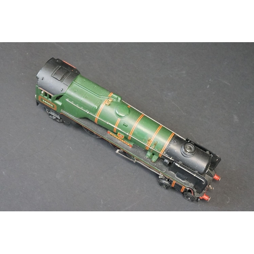 66 - Two OO gauge locomotives to include Hornby Dublo 4-6-2 Barnstable and Wrenn 2-6-4 BR 80033