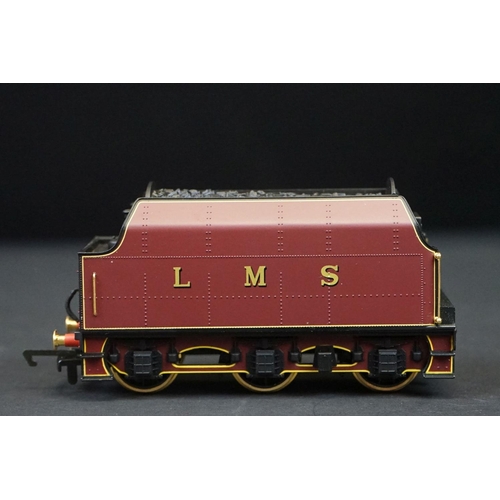 67 - Boxed ltd edn Hornby OO gauge R2215 LMS 4-6-2 Princess Elizabeth Princess Class 18ct gold part plate... 