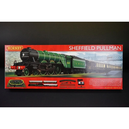 103 - Boxed Hornby OO gauge R1135 Sheffield Pullman train set with Doncaster locomotive, appears complete